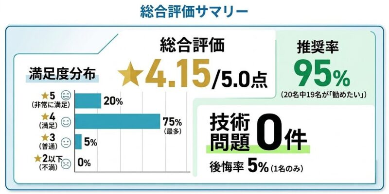総合評価サマリー