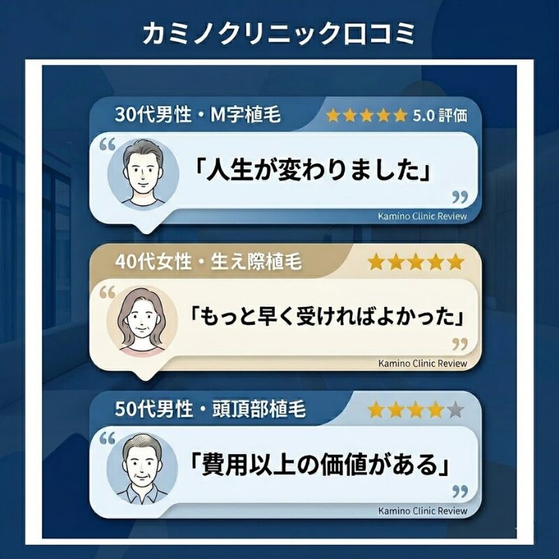カミノクリニック_口コミ画像